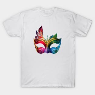 Masquerade mask T-Shirt